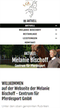 Mobile Screenshot of melanie-bischoff.de